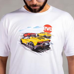 Lambos - T-Shirt - EVO India - White