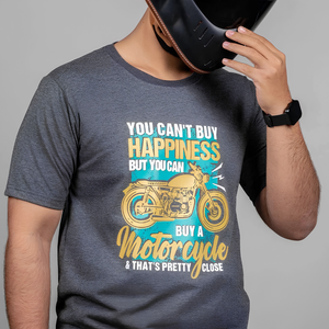 Happiness - T-Shirt - Black