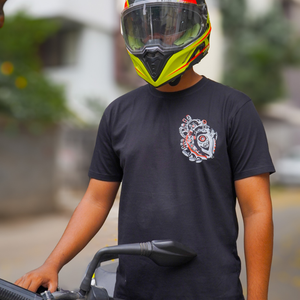 Offical Bad Ass - Round Neck T-Shirt - Black
