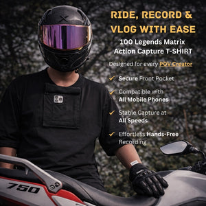 100 Legends Matrix | Action Capture T-Shirt (for all Mobile phones)