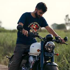 Mess up your Hair - T-Shirt - Navy Blue