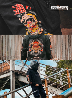 STRIX-X - HANYA MASK - India's First Action Capture Hoodie (for All Mobile Phones)