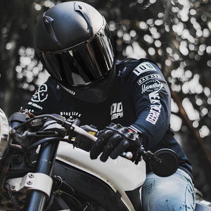 Patches Full Sleeve - T-Shirt - Black