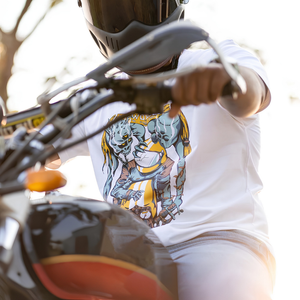 Two Sides - T-Shirt - white