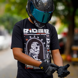 OM3GA RIDER - T-Shirt - Black