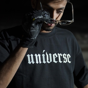 Universe Oversize T-Shirt - Black