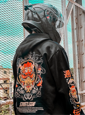 STRIX-X - HANYA MASK - India's First Action Capture Hoodie (for All Mobile Phones)