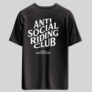 Anti Social - Men's Oversize T-Shirt - Black Colour