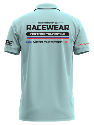 RACEWEAR - Polo T-Shirt - Aqua Blue