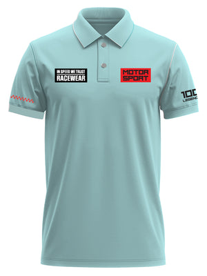 RACEWEAR - Polo T-Shirt - Aqua Blue