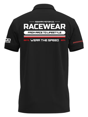 RACEWEAR - Polo T-Shirt - Black