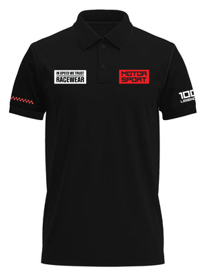 RACEWEAR - Polo T-Shirt - Black