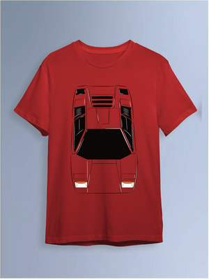 Countach  Round Neck T-Shirt