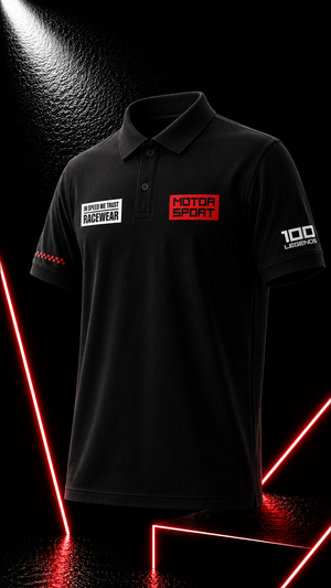 RACEWEAR - Polo T-Shirt - Black