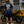 Midnight Riders - Men's Oversize T-Shirt - Navy Blue Colour