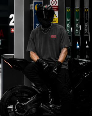 Motolife - Men's Oversize T-Shirt - Black Colour