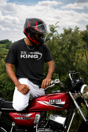 Rx king - Men's Oversize T-Shirt Black