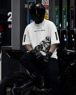 Thrill of a Lifetime Oversize T-Shirt - white