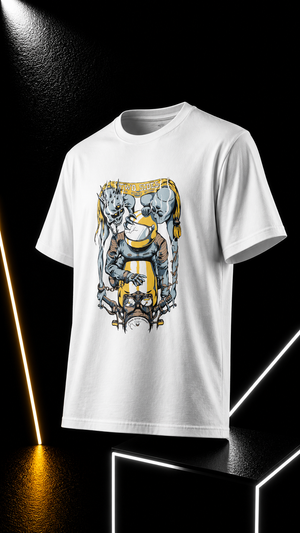Two Sides - T-Shirt - white