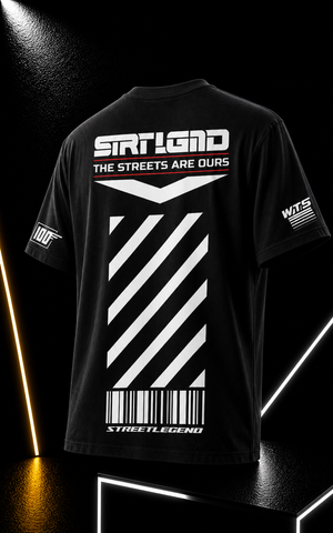 Ride or Die - Street Legend T-Shirt - Black