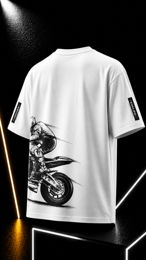 Thrill of a Lifetime Oversize T-Shirt - white