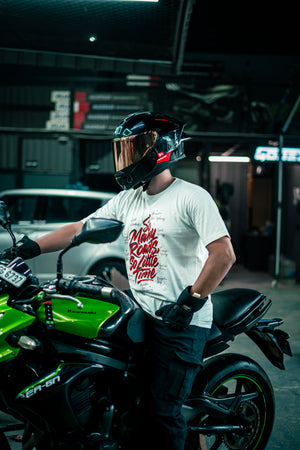 So many Roads So Little Time - T-Shirt - White
