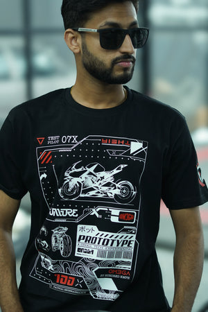 OM3GA Prototype 1 -T-Shirt - Black