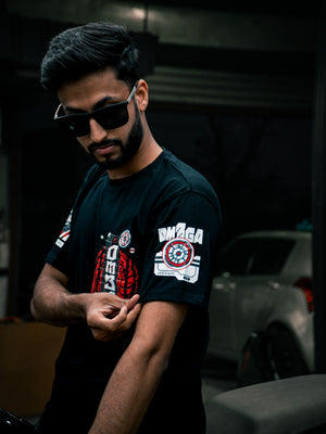 OM3GA Japan #1 - T-Shirt - Black