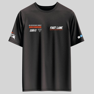 Fast Life - Men's Oversize T-Shirt - Black Colour