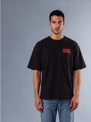 Motolife - Men's Oversize T-Shirt - Black Colour