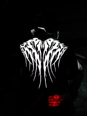 RENEGADE - Outlaw (Reflective) | Black Oversize T-Shirt