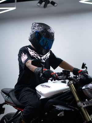 RENEGADE - Outlaw (Reflective) | Black Oversize T-Shirt