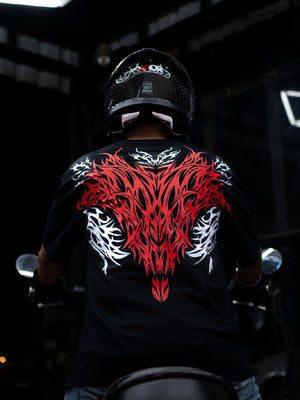 REBELUTION - Outlaw | Black Oversize T-Shirt