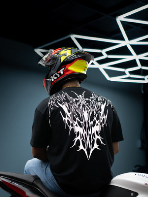 NOCTURN - Outlaw (Reflective) | Black Oversize T-Shirt