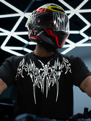 NOCTURN - Outlaw (Reflective) | Black Oversize T-Shirt