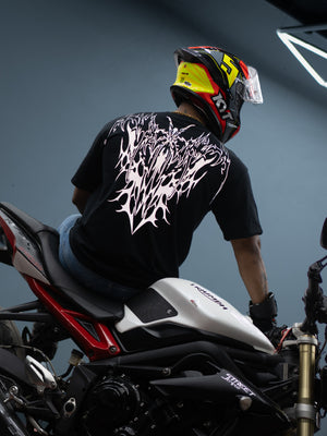 NOCTURN - Outlaw (Reflective) | Black Oversize T-Shirt