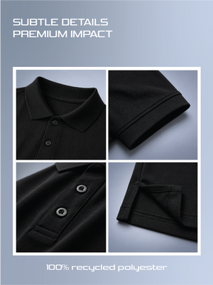 RACEWEAR - Polo T-Shirt - Black