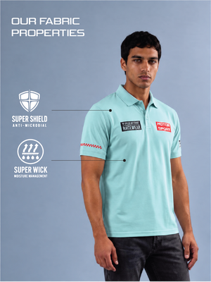 RACEWEAR - Polo T-Shirt - Aqua Blue