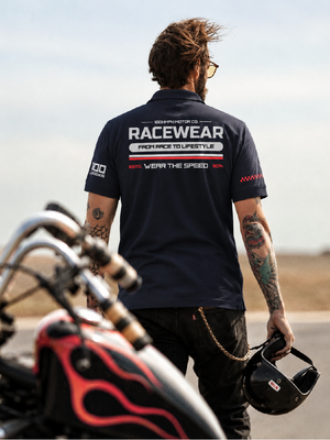 RACEWEAR - Polo T-Shirt - Navy Blue