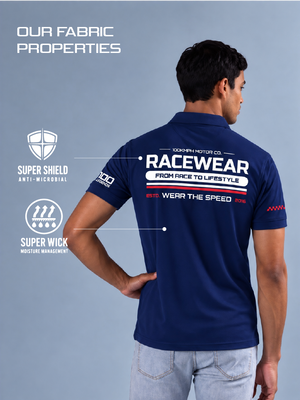 RACEWEAR - Polo T-Shirt - Rama Blue