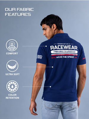 RACEWEAR - Polo T-Shirt - Rama Blue