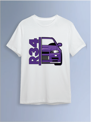 R34  Round Neck T-Shirt