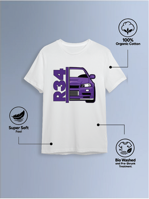 R34  Round Neck T-Shirt