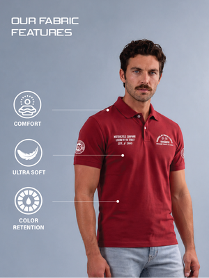 The Street Legend Arrow Red Polo T-Shirt