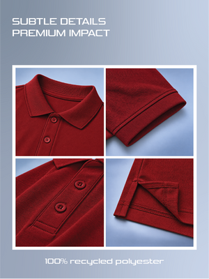 The Street Legend Arrow Red Polo T-Shirt