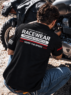 RACEWEAR - Polo T-Shirt - Black