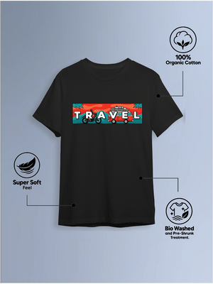 Travel Round Neck T-Shirt