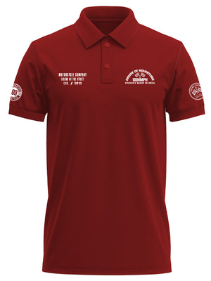 The Street Legend Arrow Red Polo T-Shirt