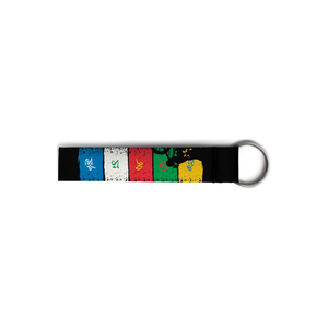 TOURING SPIRIT | Hand Stitched Extra Durable with Crome Keyring Keychain