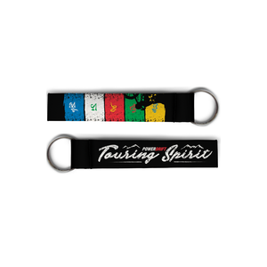 TOURING SPIRIT | Hand Stitched Extra Durable with Crome Keyring Keychain